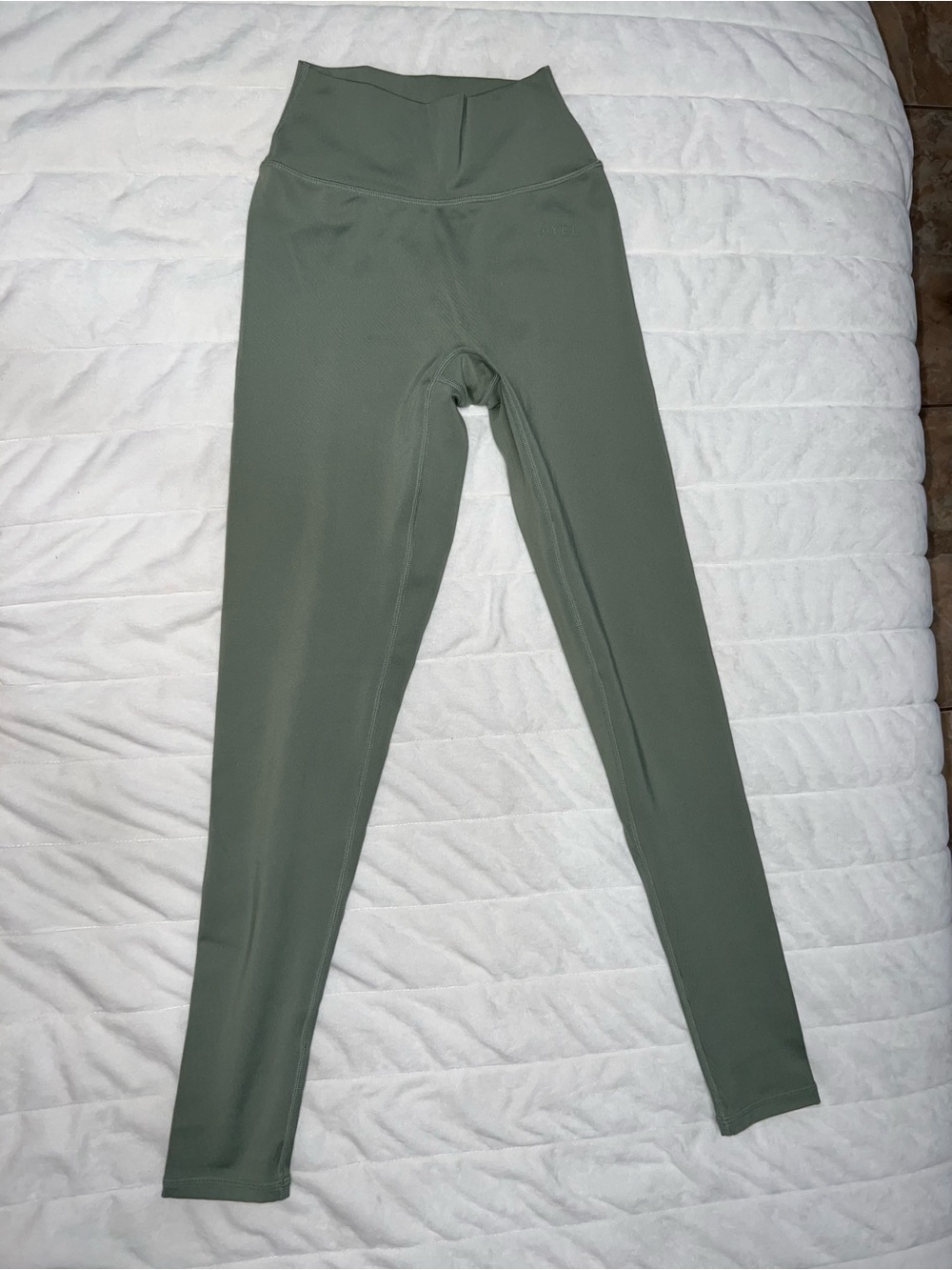 AYBL High-Waist Olive Green Leggings